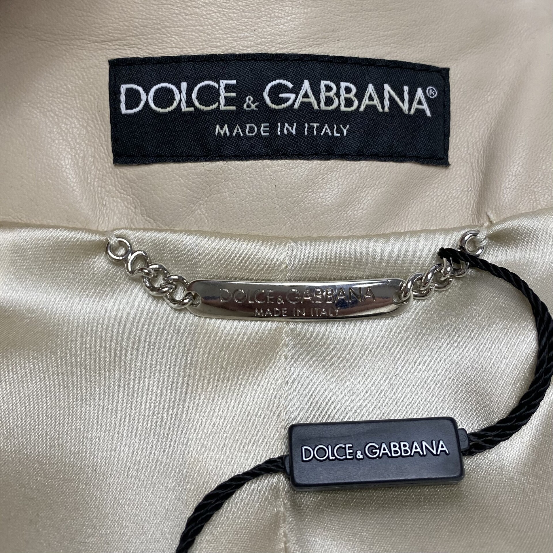 Casaco Dolce & Gabbana Couro