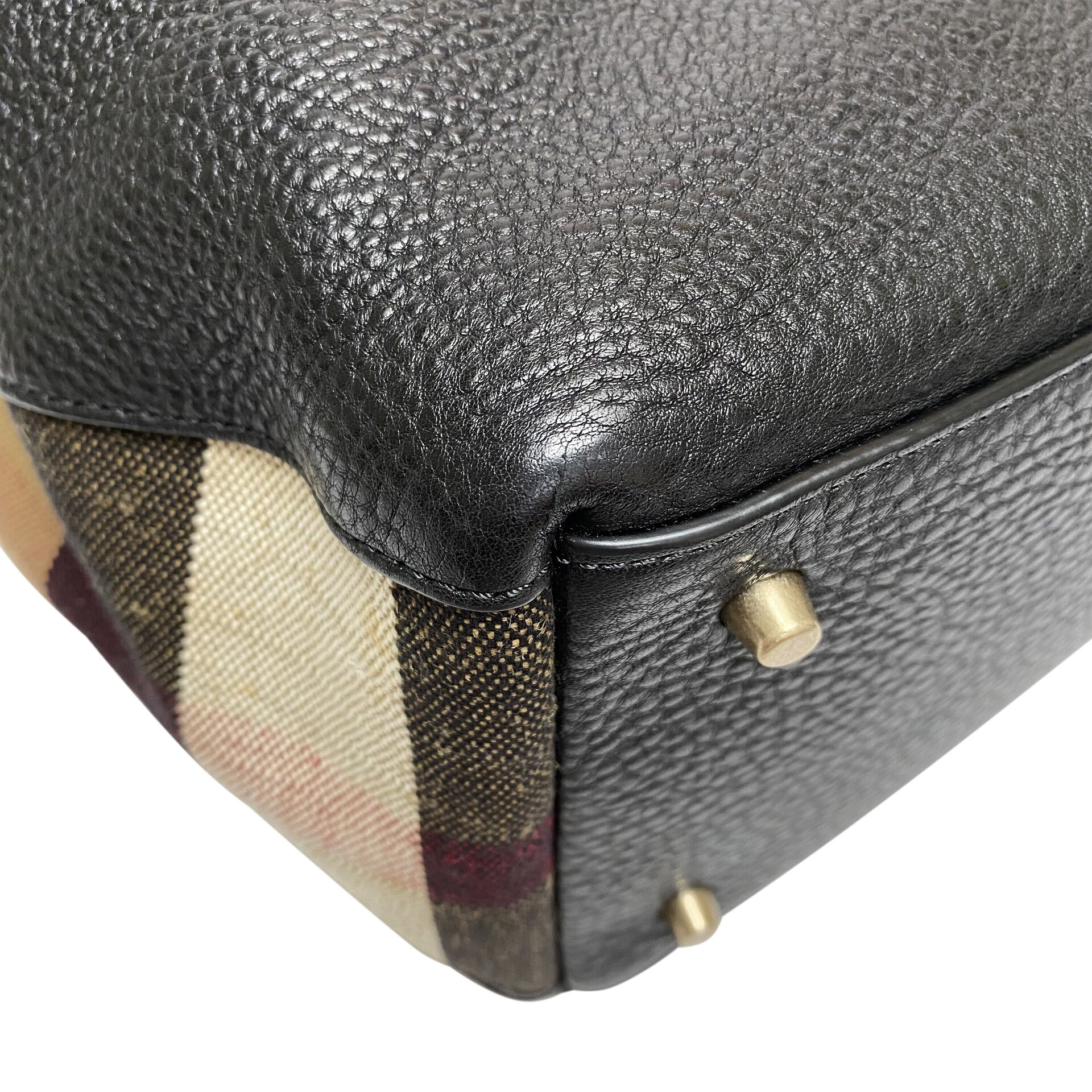 Bolsa Burberry Couro Preto