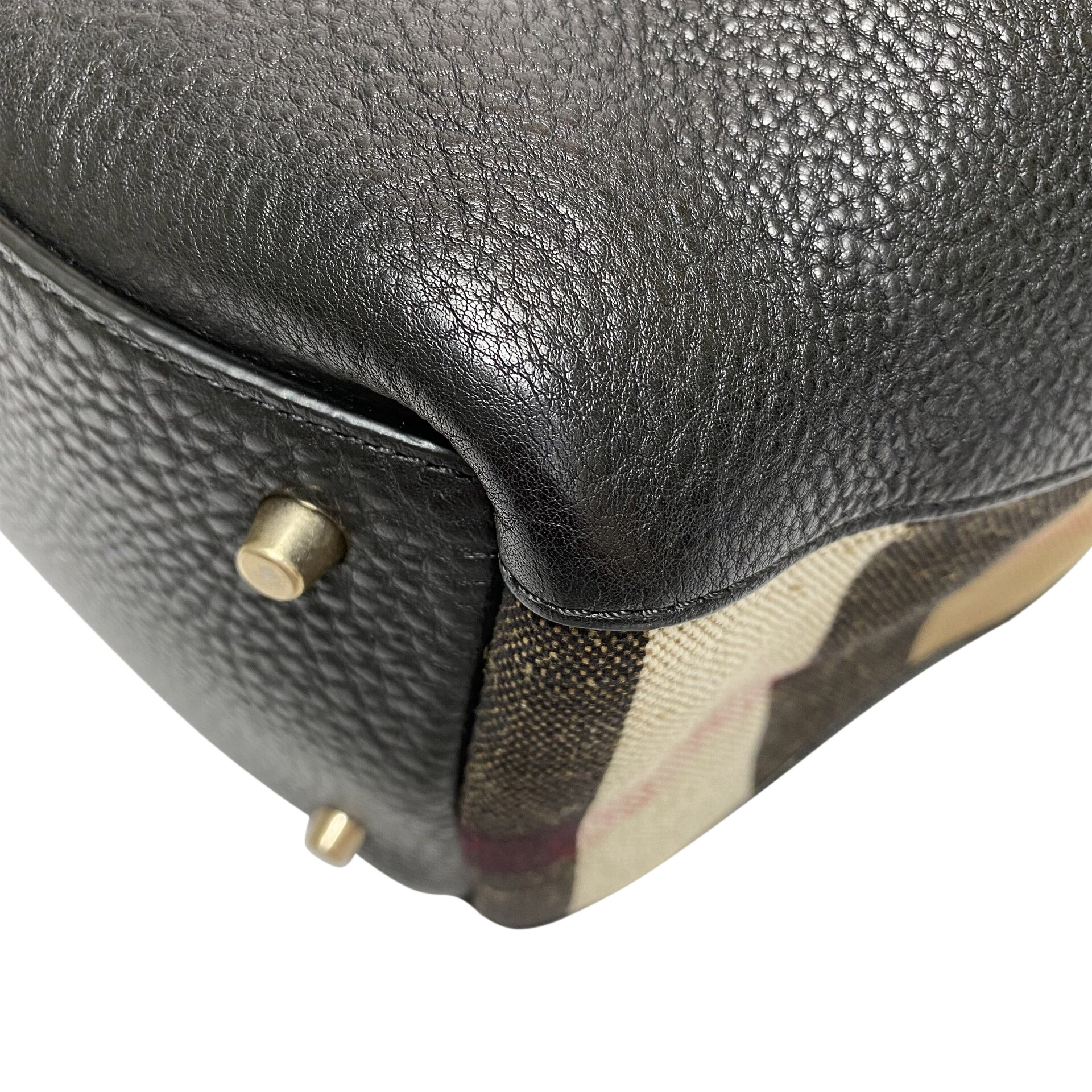 Bolsa Burberry Couro Preto
