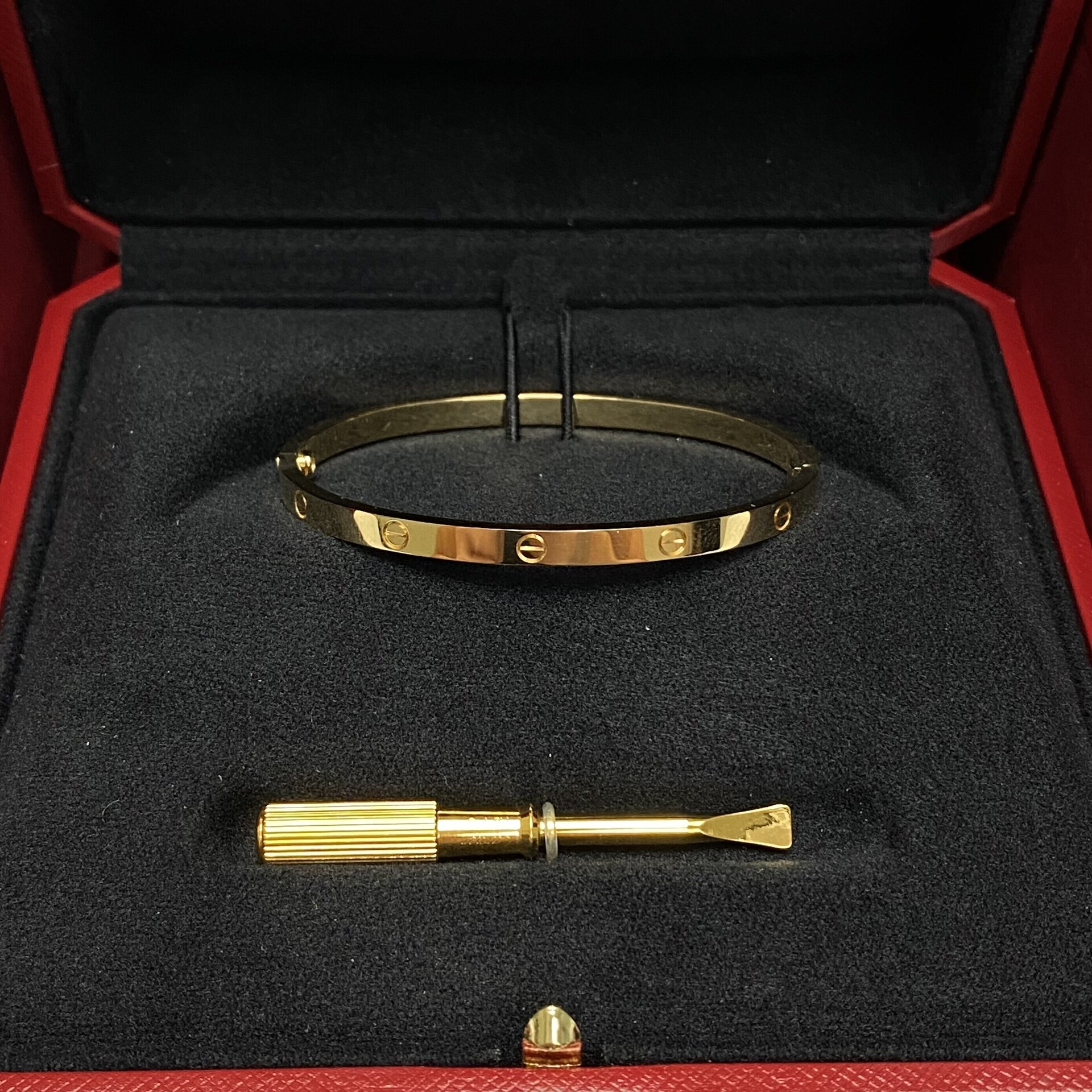 Pulseira Cartier LOVE - Modelo Pequeno