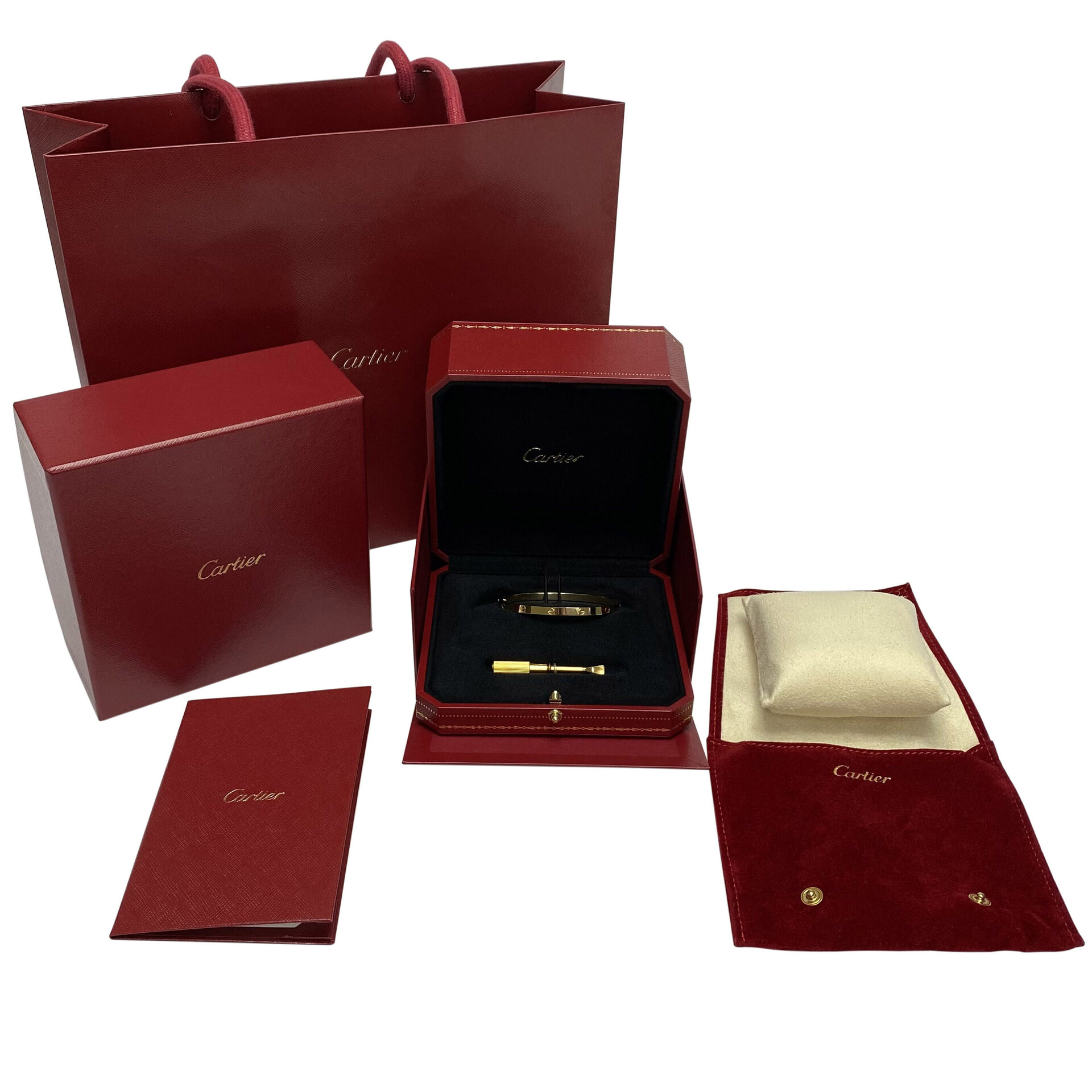 Pulseira Cartier LOVE - Modelo Pequeno
