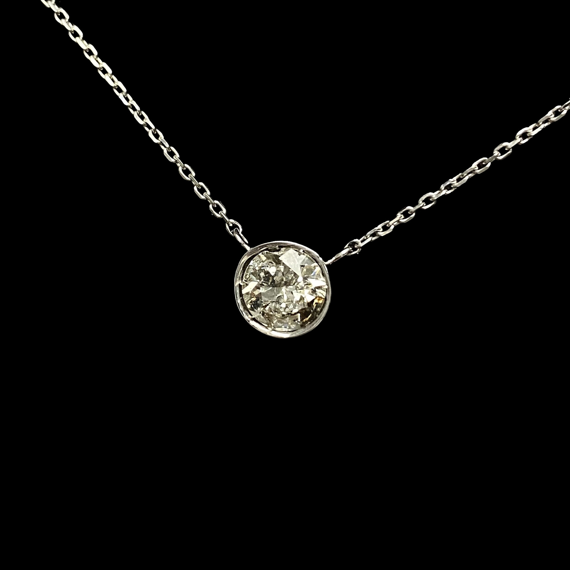 Colar Ponto de Luz - 0.87 ct.