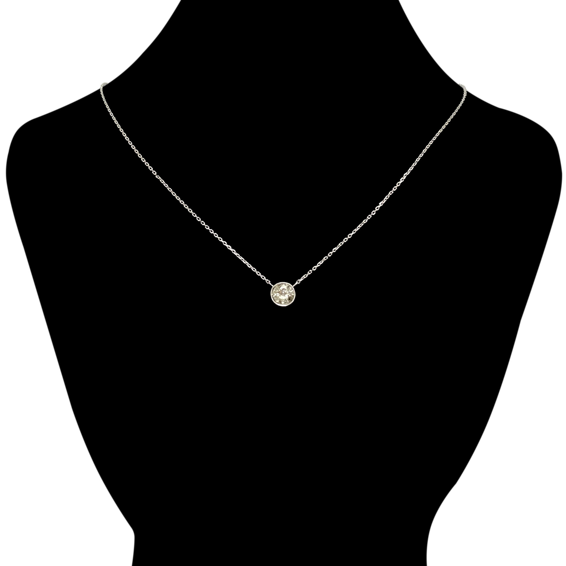 Colar Ponto de Luz - 0.87 ct.