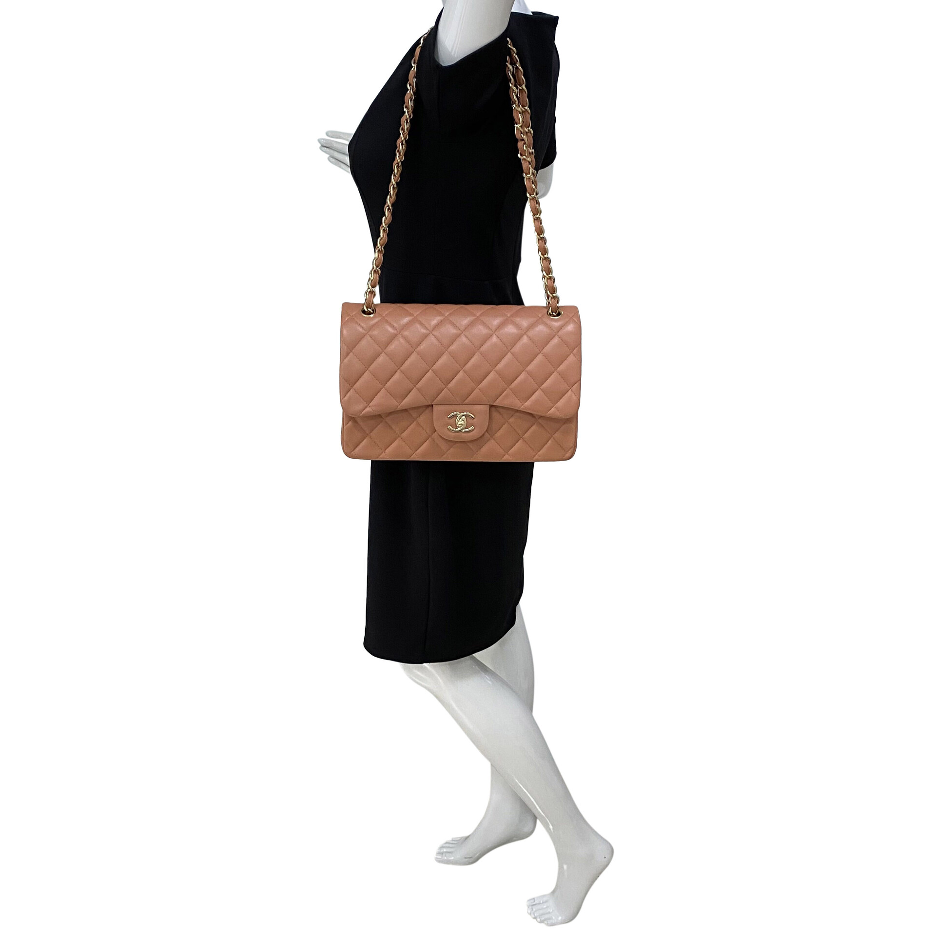 Bolsa Chanel Double Flap Jumbo