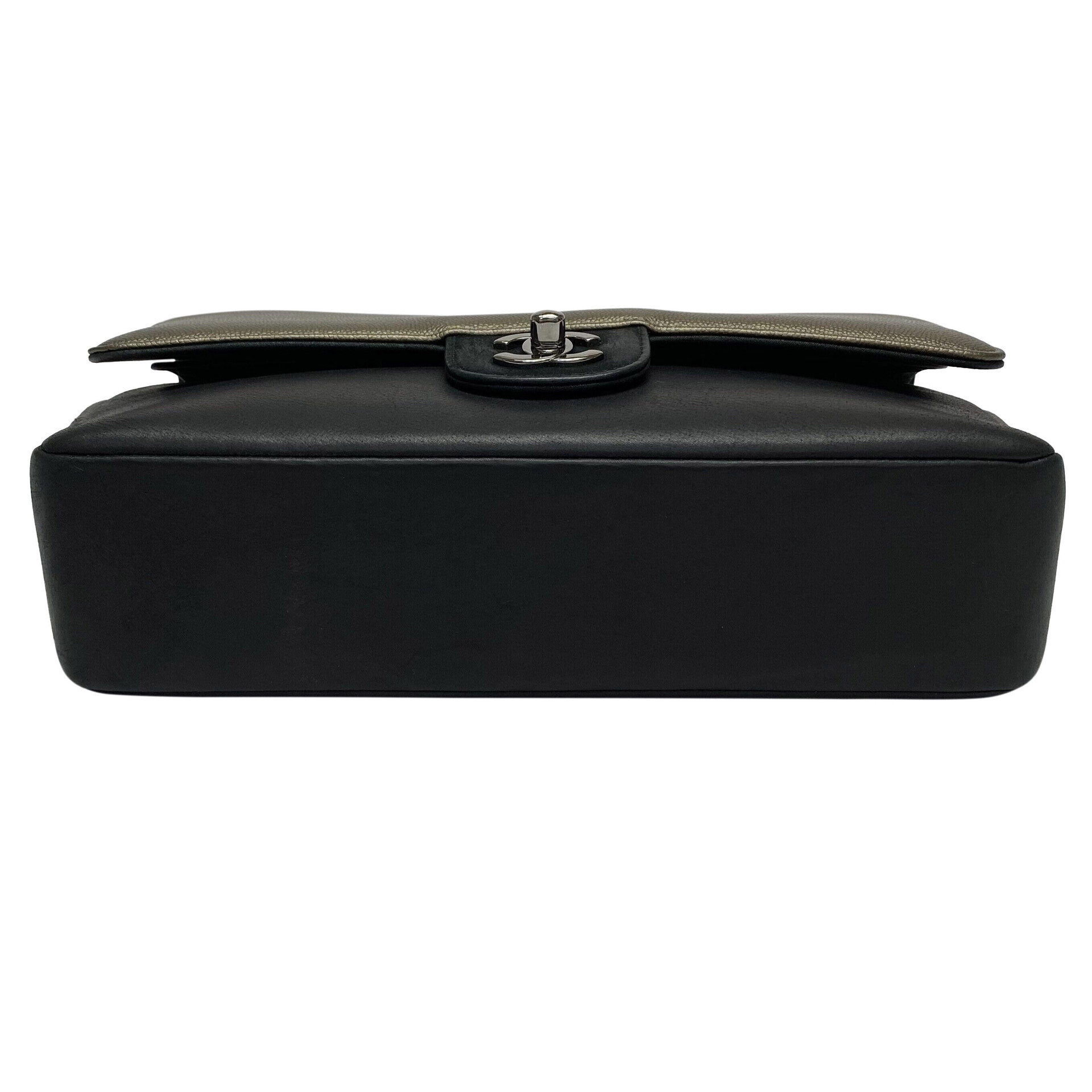 Bolsa Chanel Double Flap Bicolor
