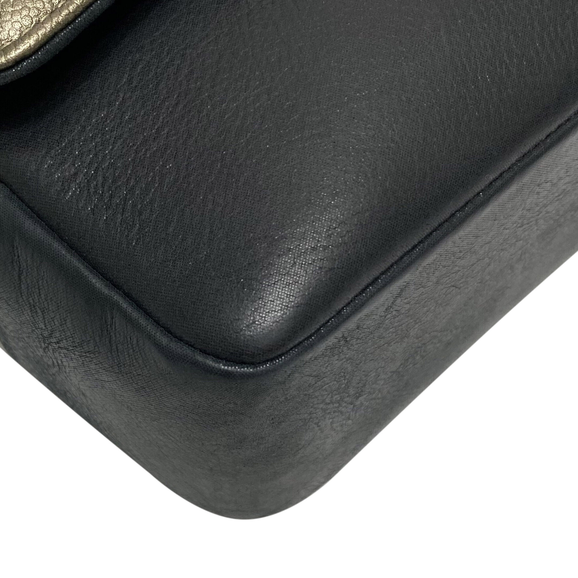 Bolsa Chanel Double Flap Bicolor