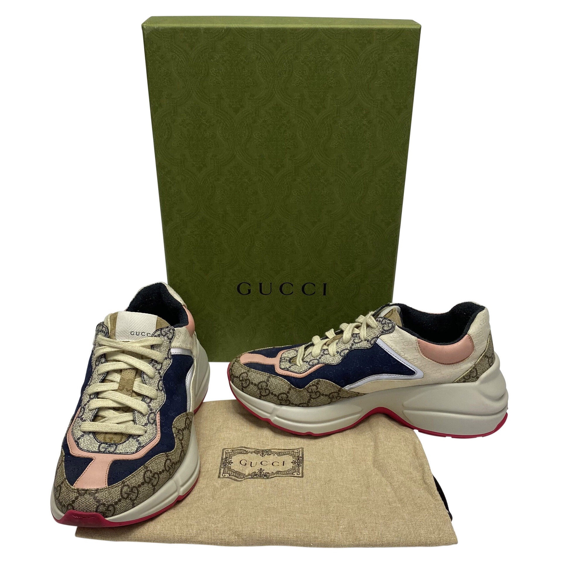 Tênis Gucci Rhyton GG Multicolor