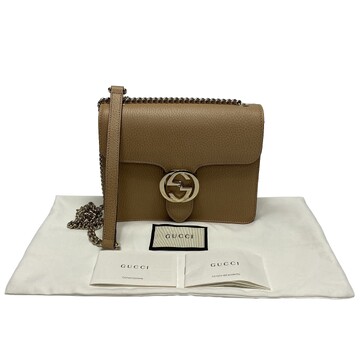 Bolsa Gucci Interlocking Bege