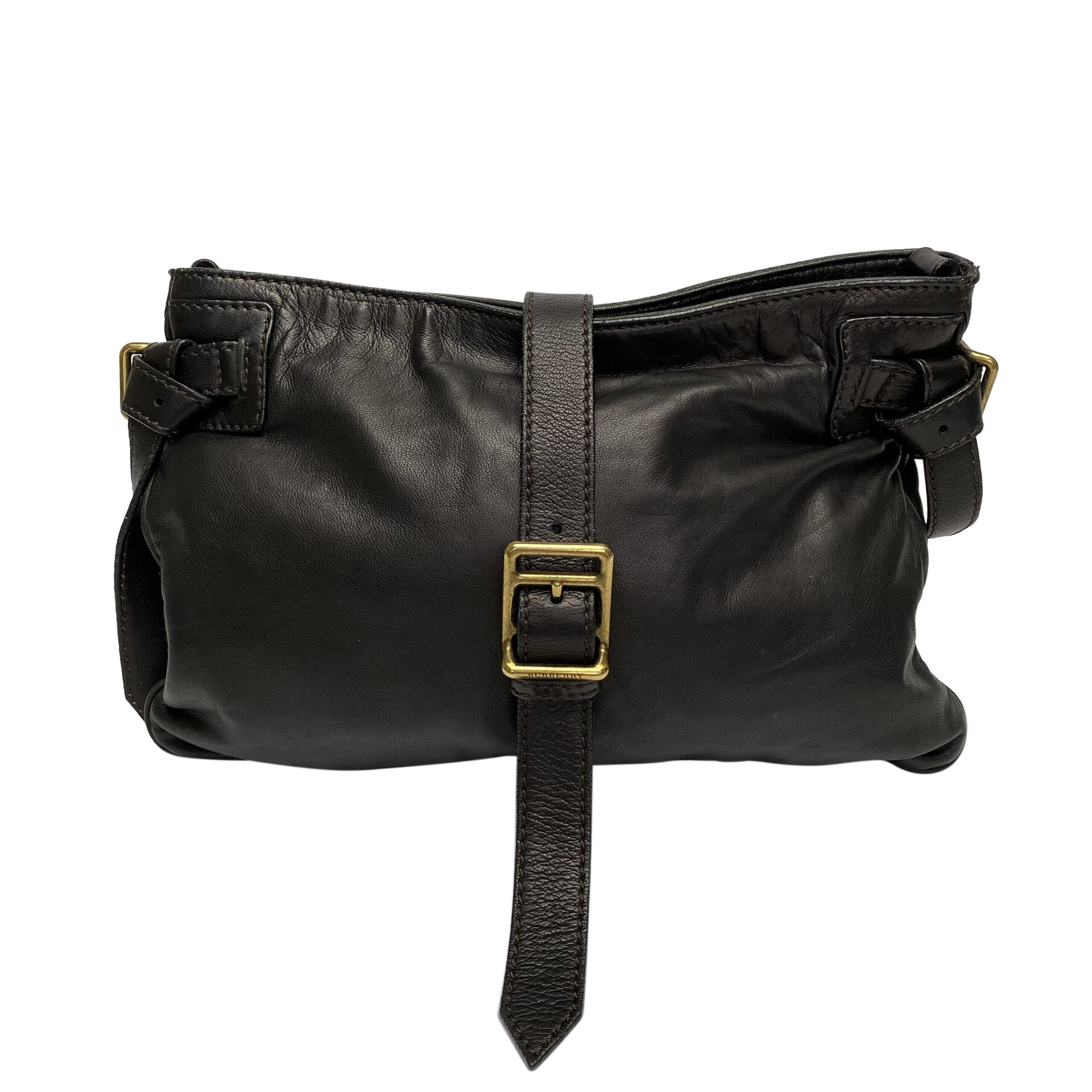 Bolsa Burberry Couro Preta