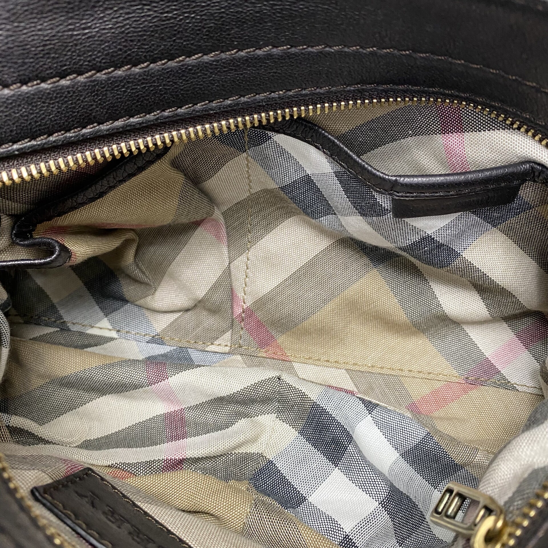 Bolsa Burberry Couro Preta