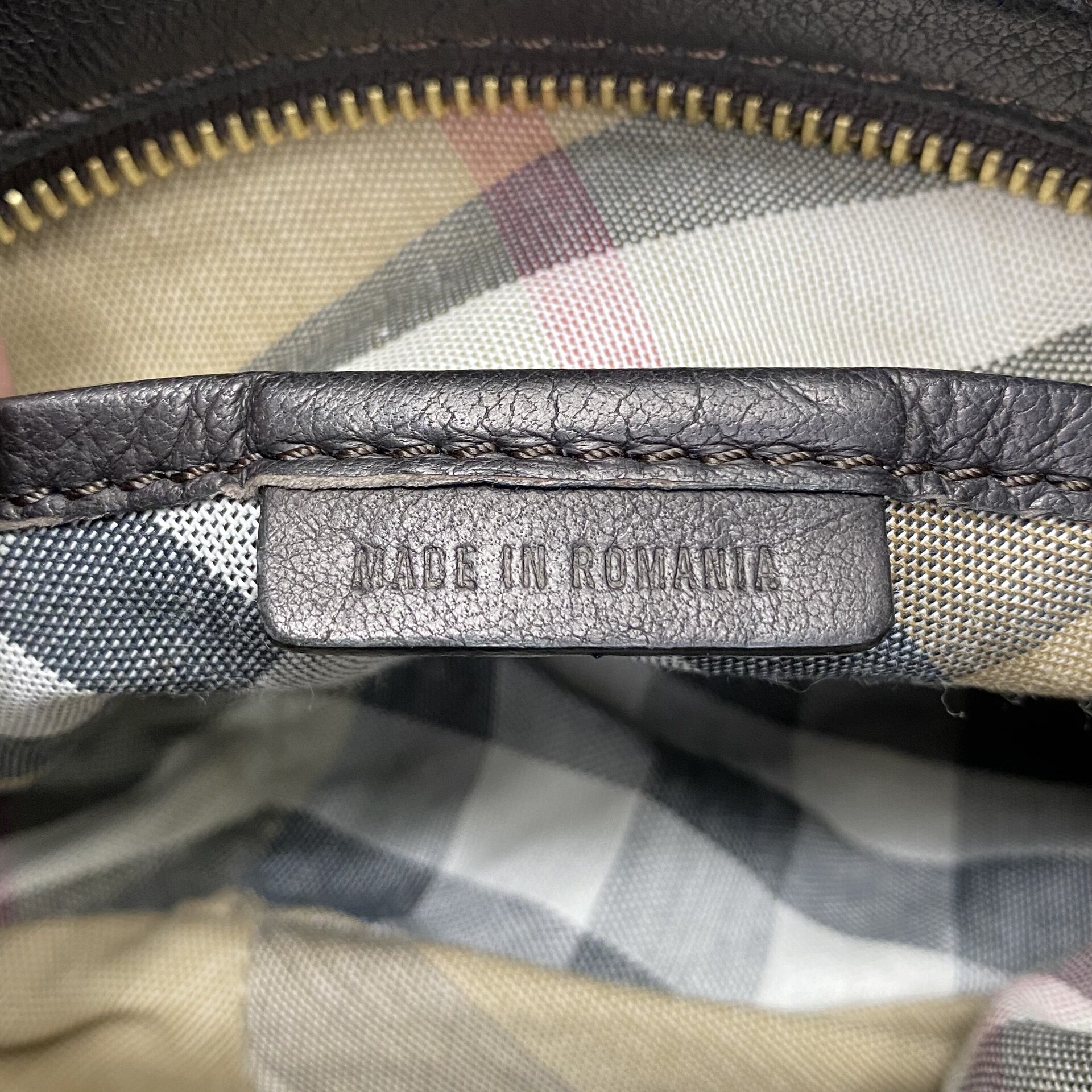 Bolsa Burberry Couro Preta