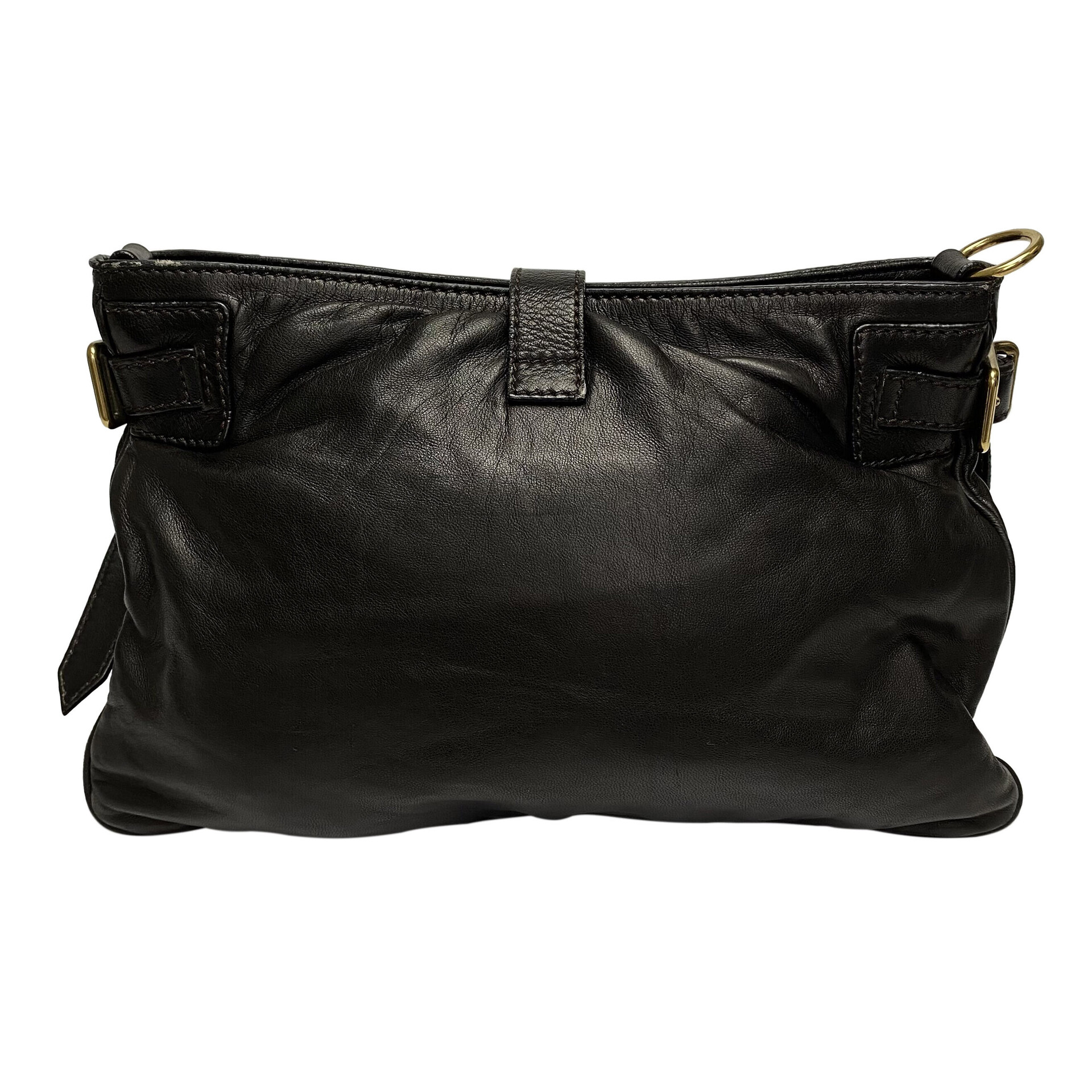 Bolsa Burberry Couro Preta