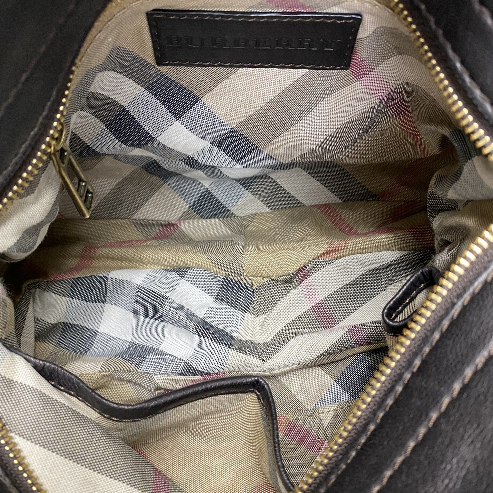 Bolsa Burberry Couro Preta