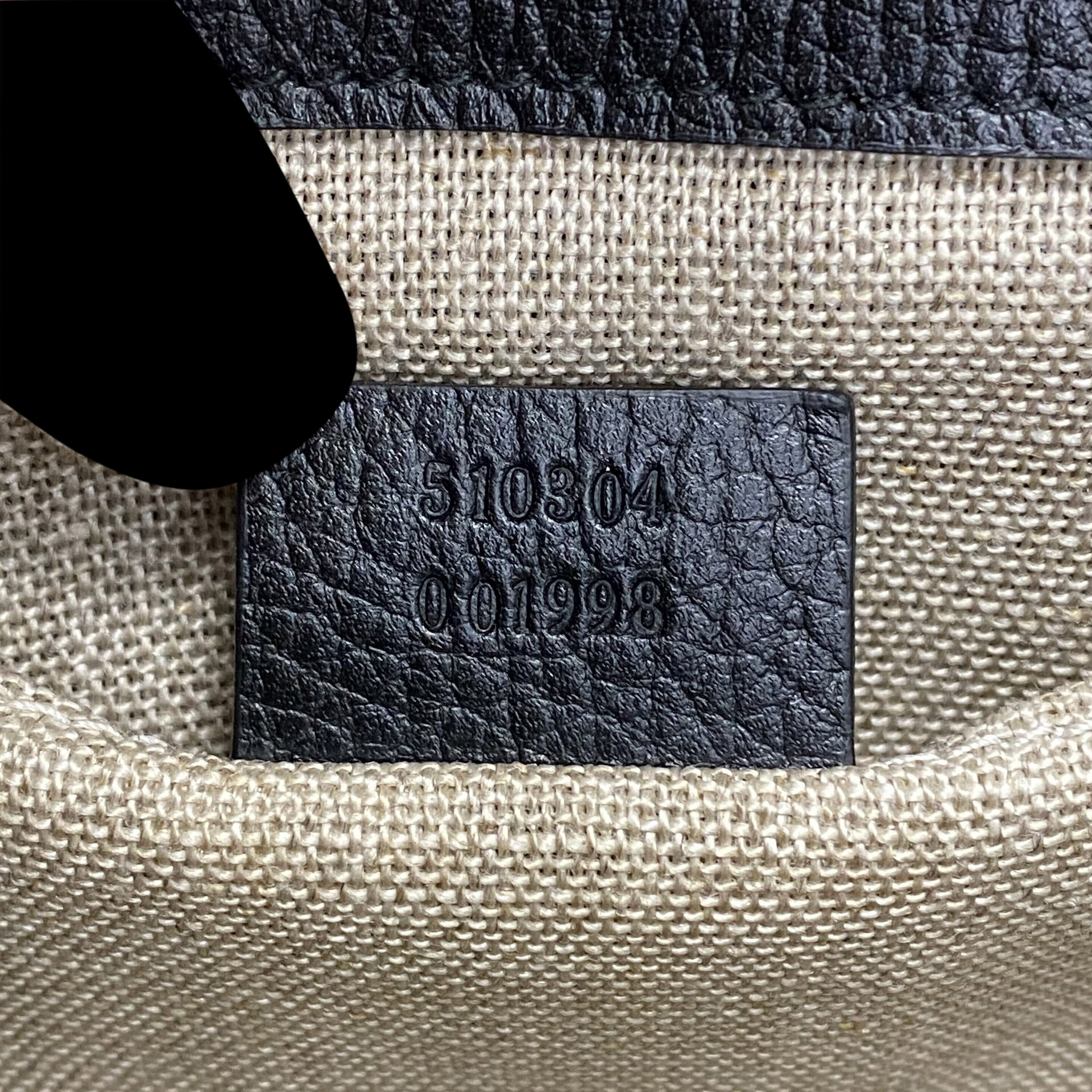 Bolsa Gucci Interlocking G Preta
