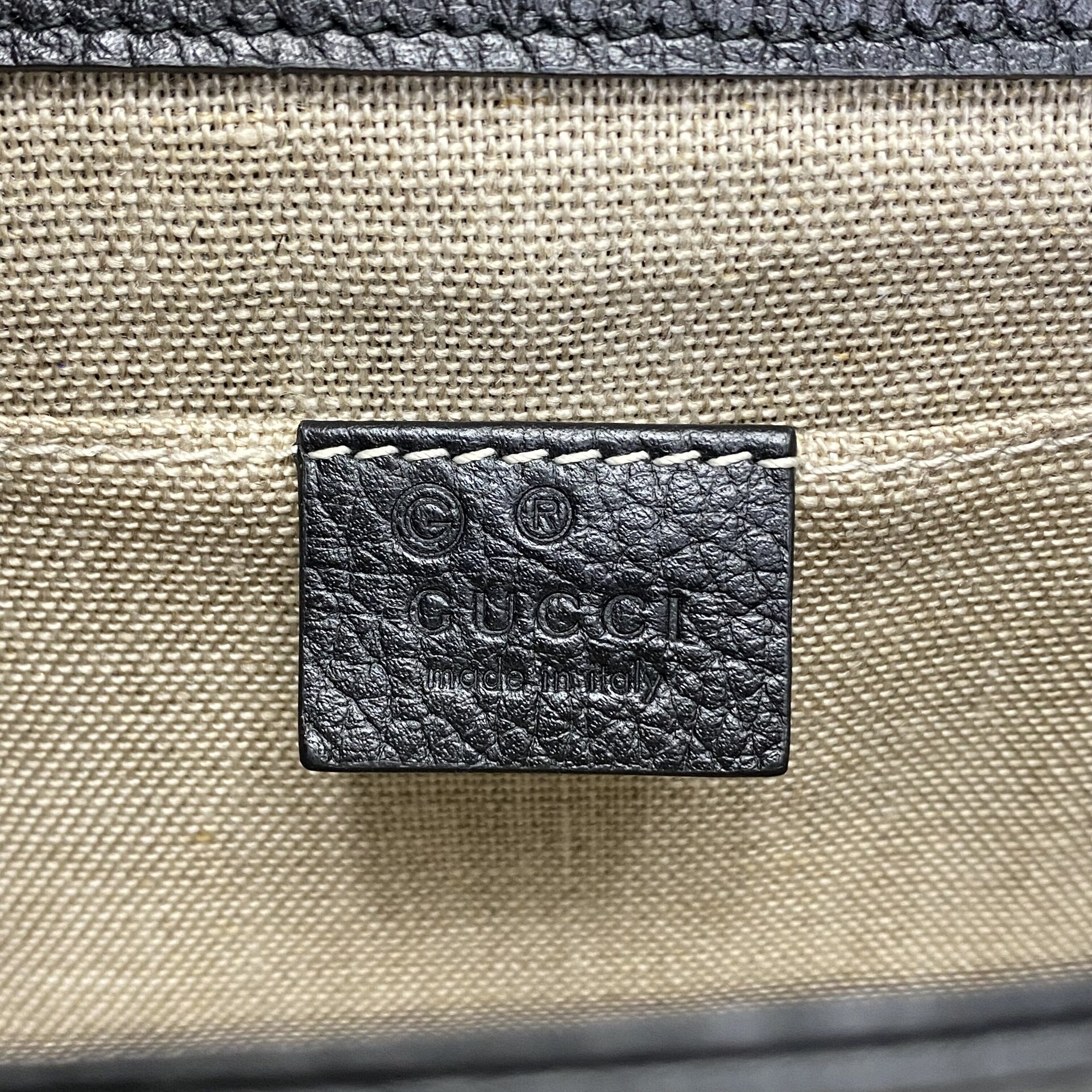 Bolsa Gucci Interlocking G Preta