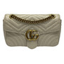 Bolsa Gucci GG Marmont Off White
