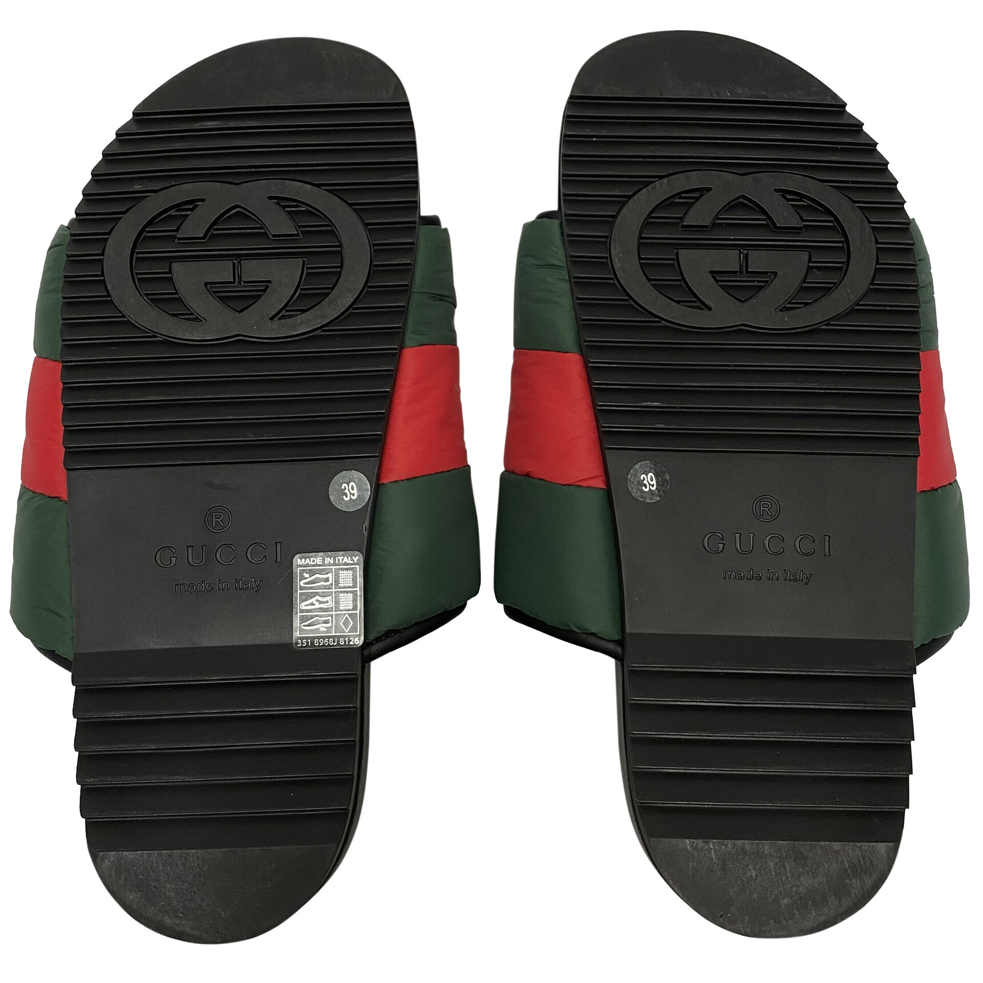 Slide Gucci Padded Nylon