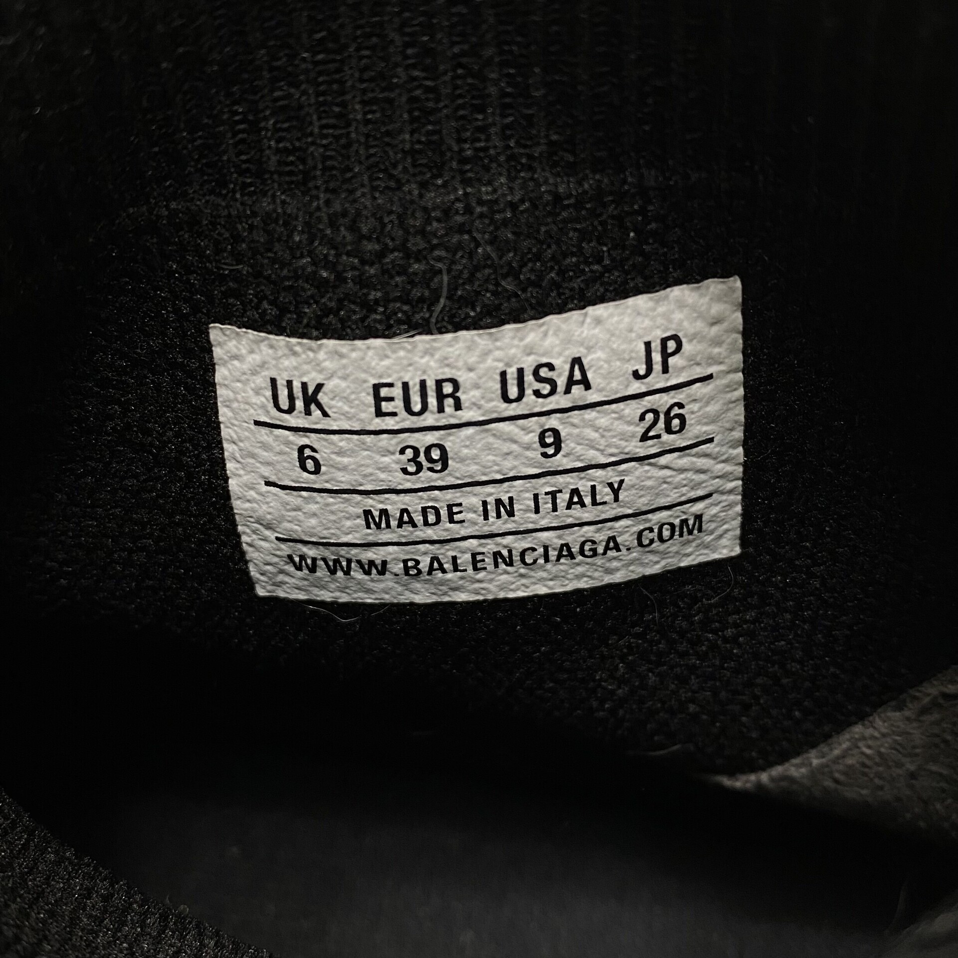 Tênis Balenciaga Speedy LT Preto
