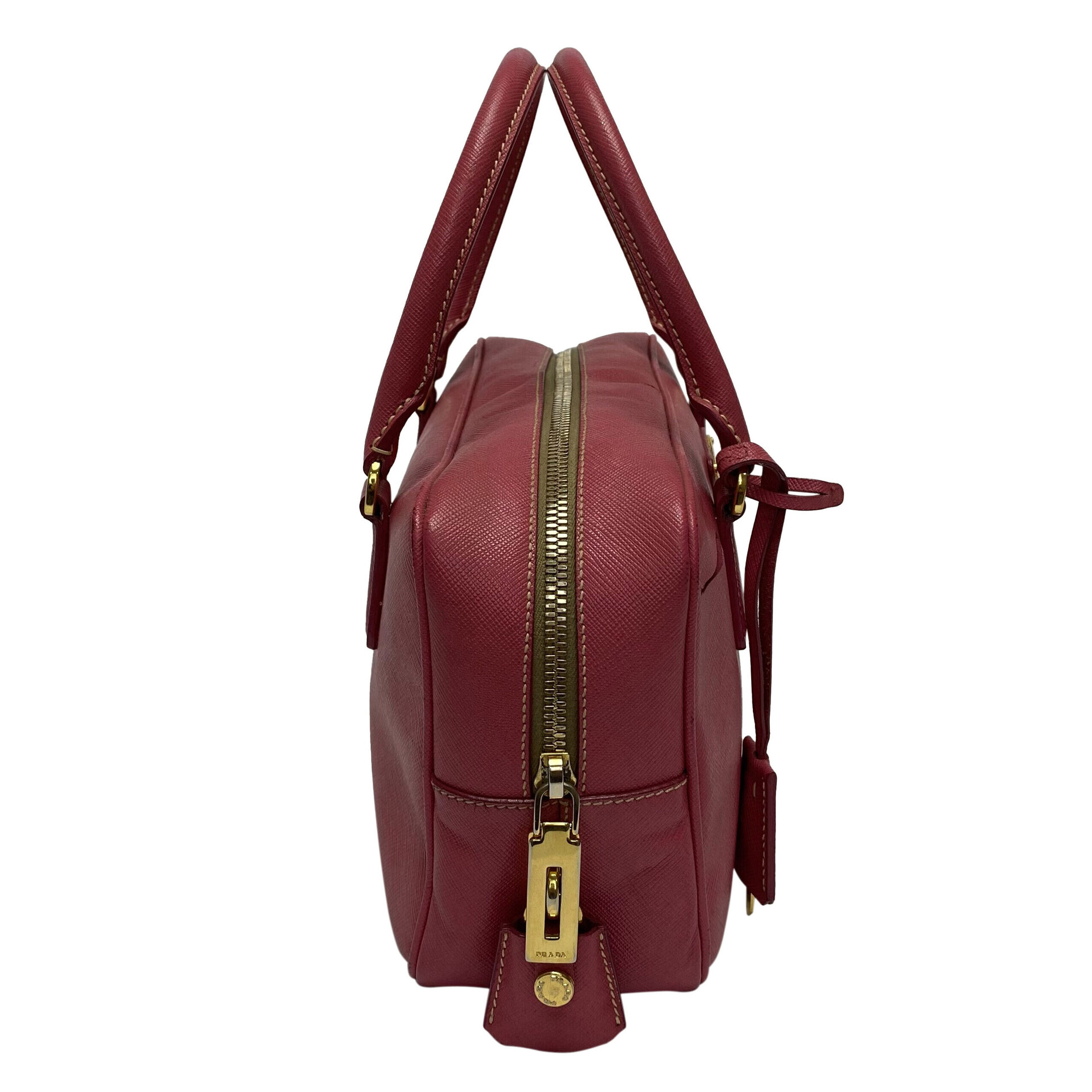 Bolsa Prada Mini Saffiano Rosa