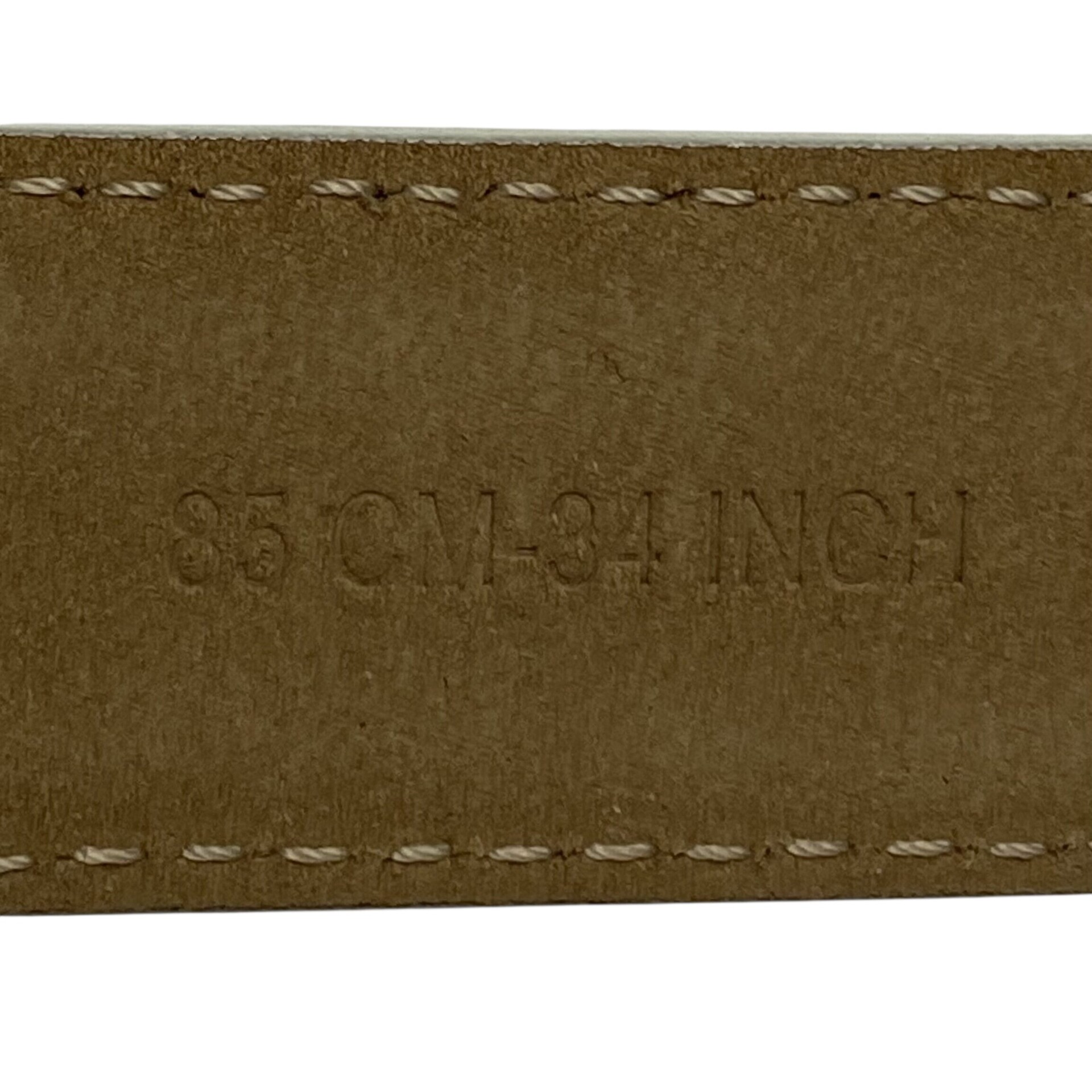 Cinto Dolce & Gabbana DG Couro Branco