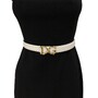 Cinto Dolce & Gabbana DG Couro Branco