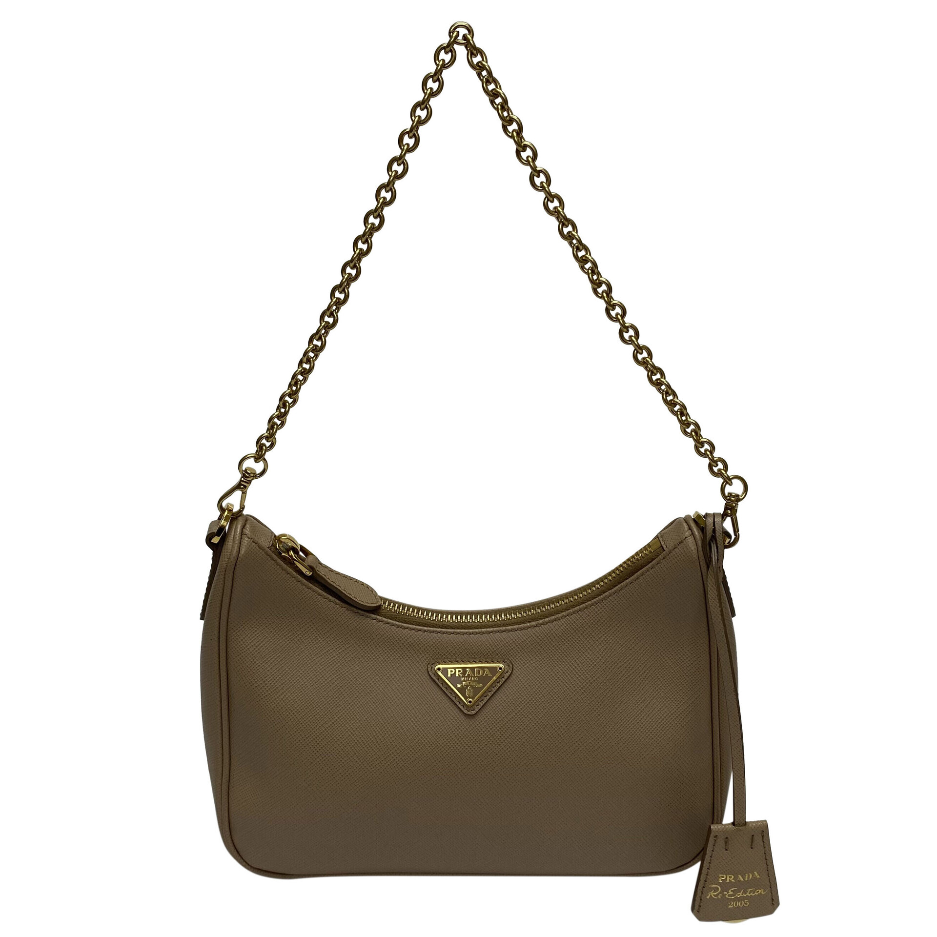 Bolsa Prada Re-Edition Nude