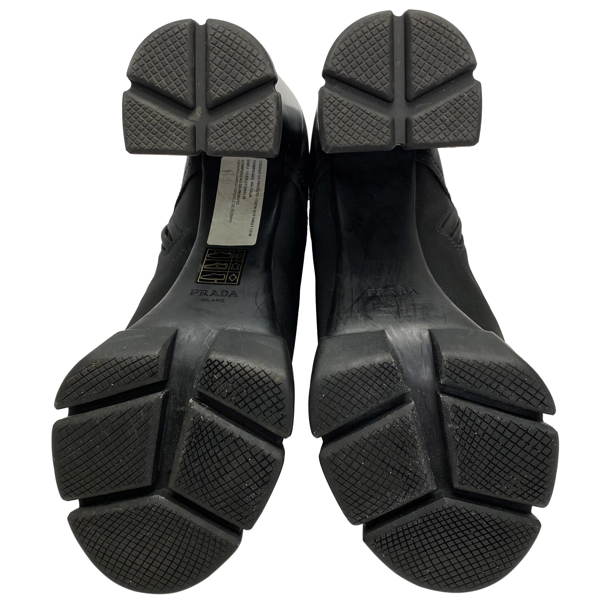 Bota Prada Coturno Re-Nylon