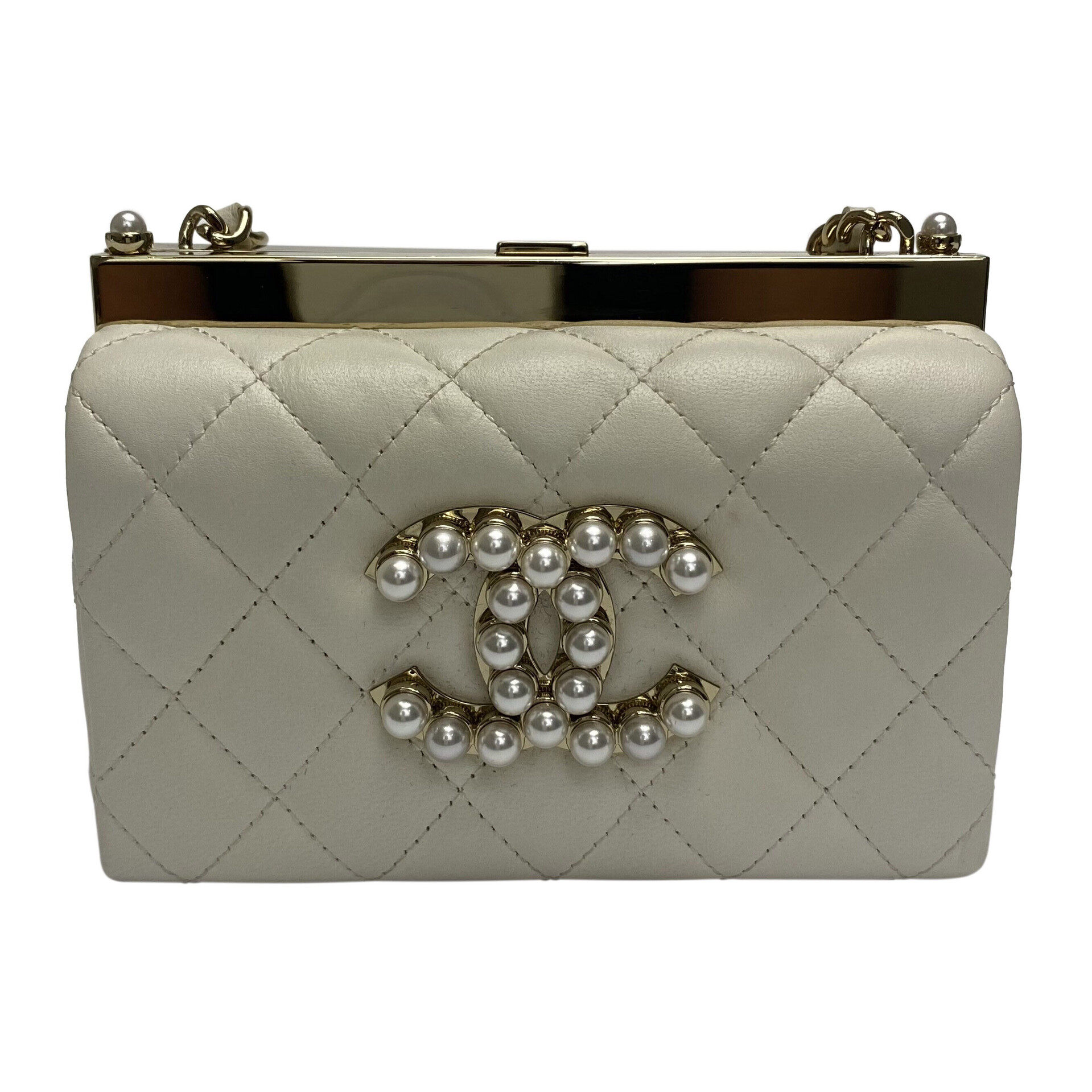 Bolsa Chanel Pearl CC Frame