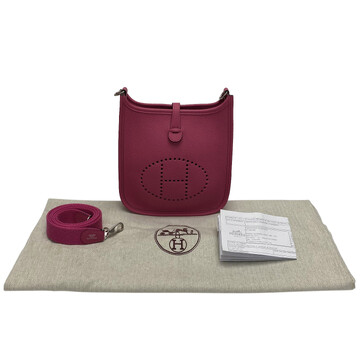 Bolsa Hermès Évelyne 16 Amazone Rosa