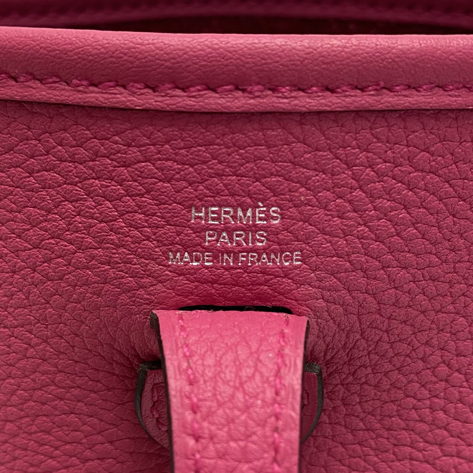 Bolsa Hermès Évelyne 16 Amazone Rosa