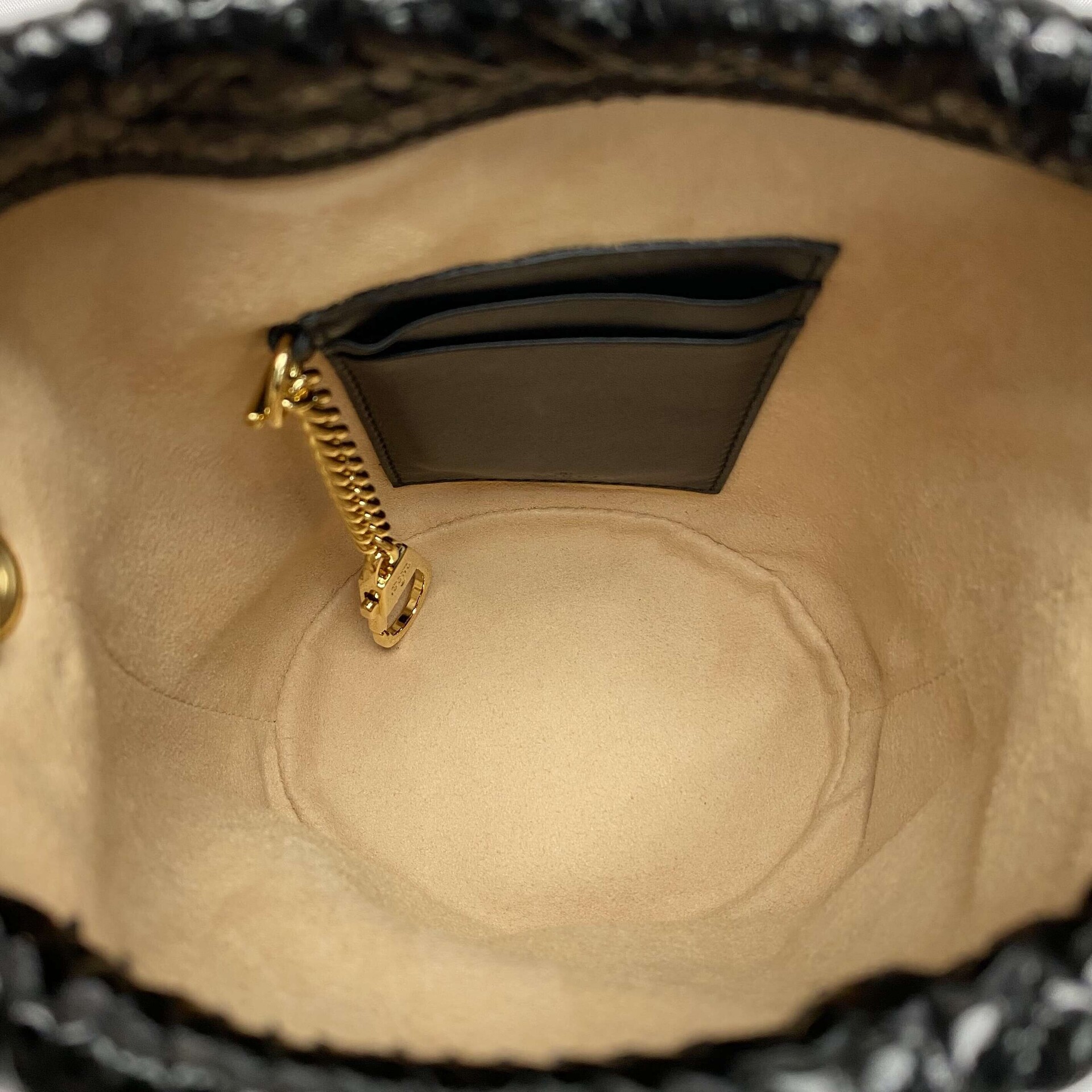 Bolsa Gucci Bucket Píton
