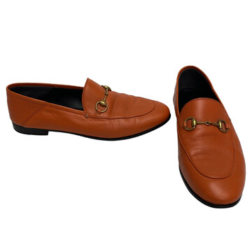 Mocassim Gucci Horsebit Laranja