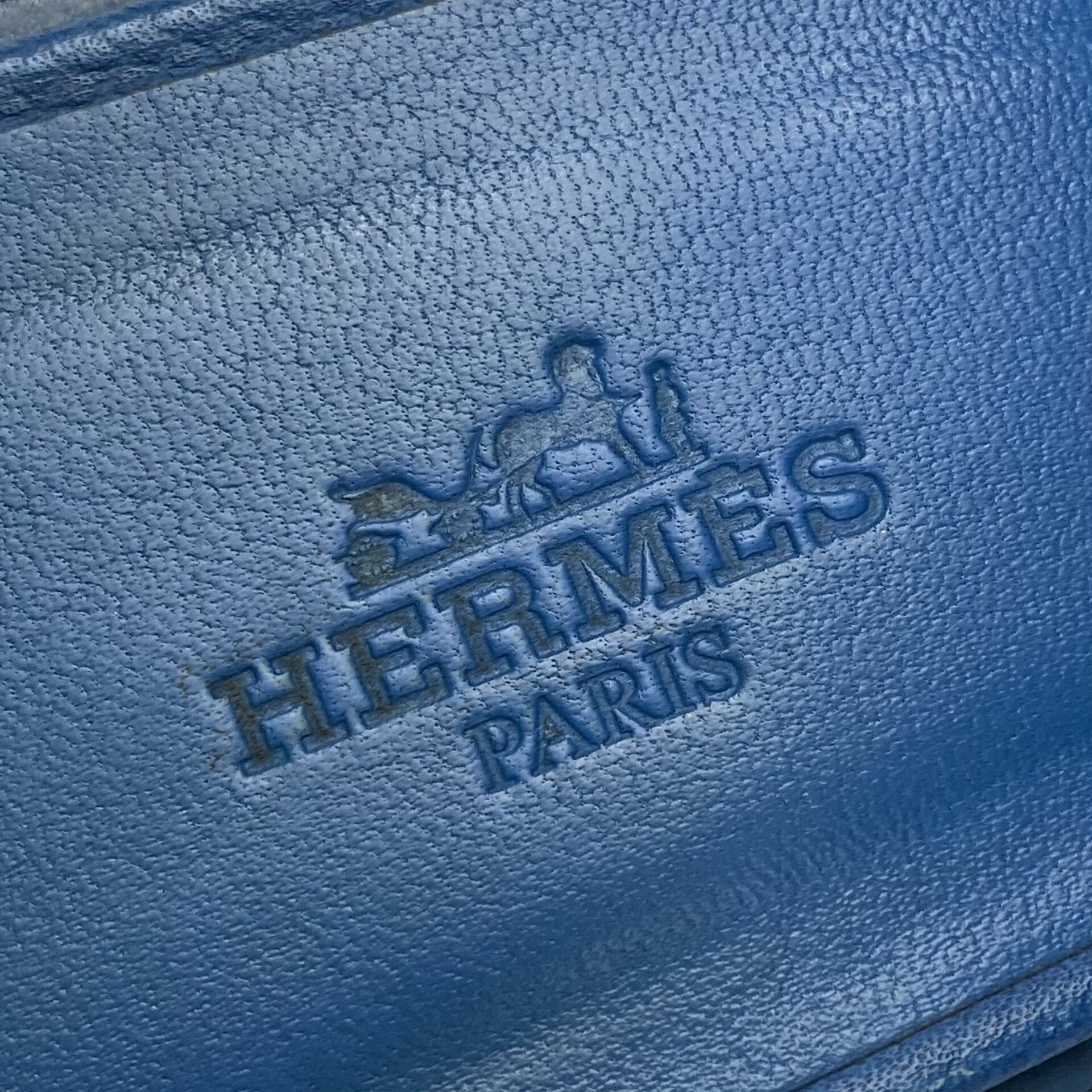 Sandália Hermès Oran Azul