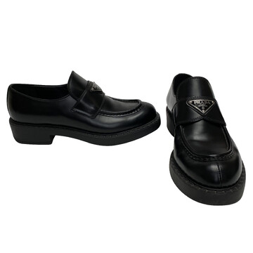 Mocassim Prada Couro Preto