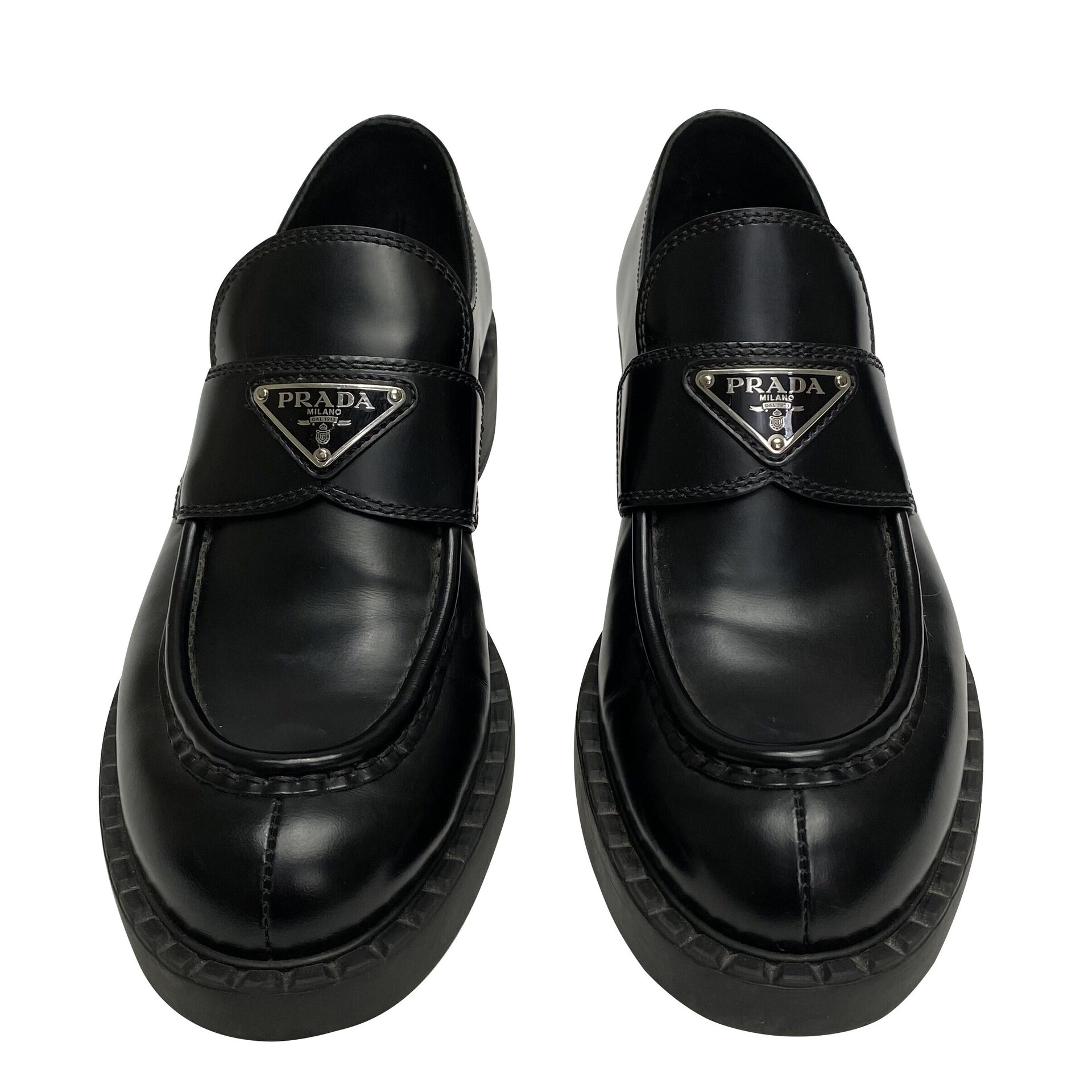 Mocassim Prada Couro Preto