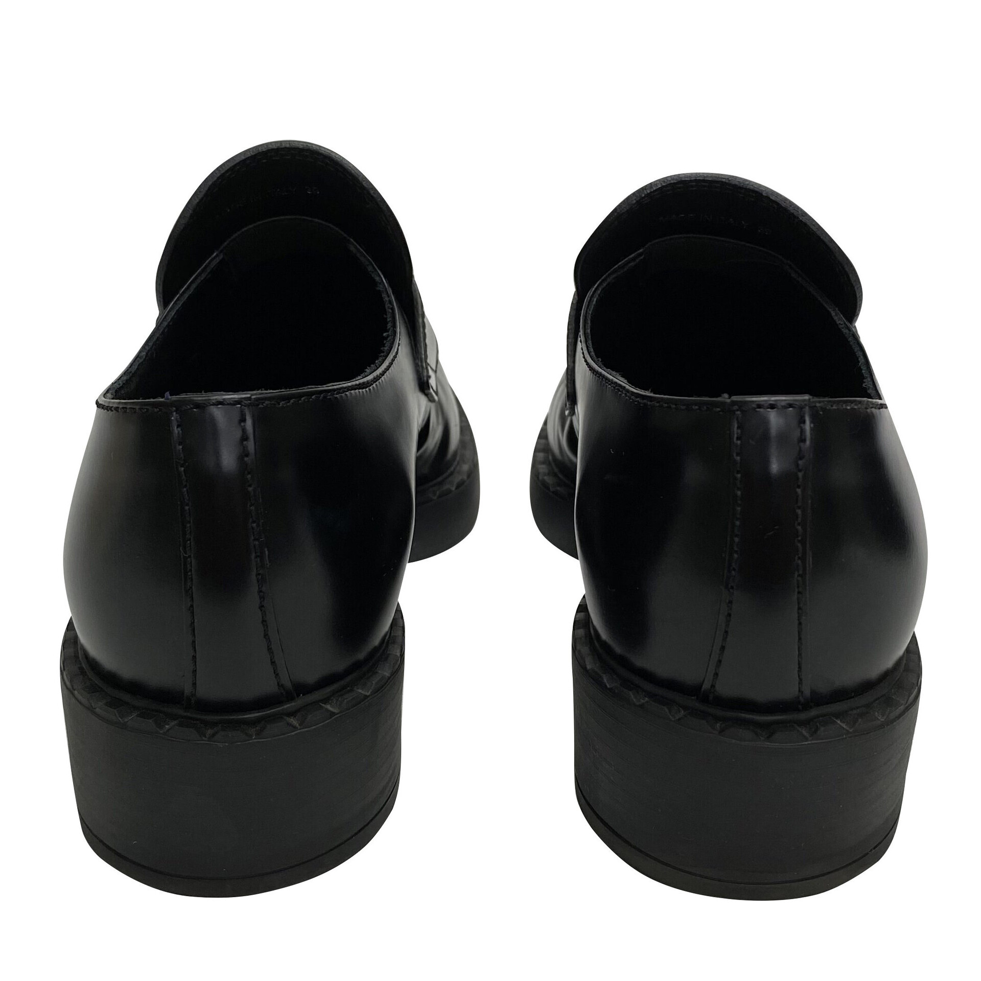 Mocassim Prada Couro Preto