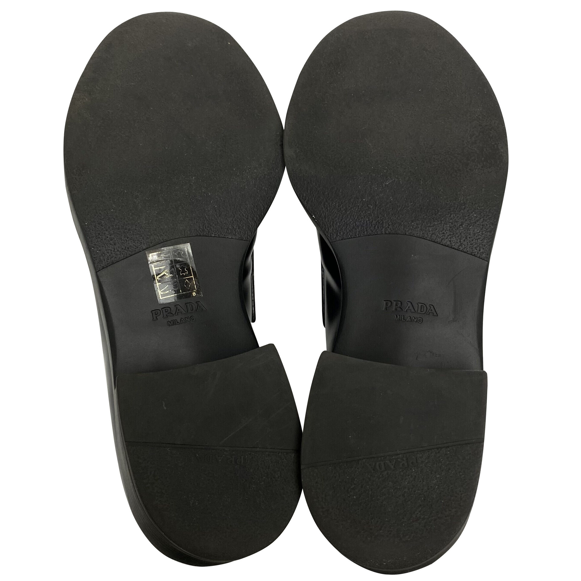Mocassim Prada Couro Preto