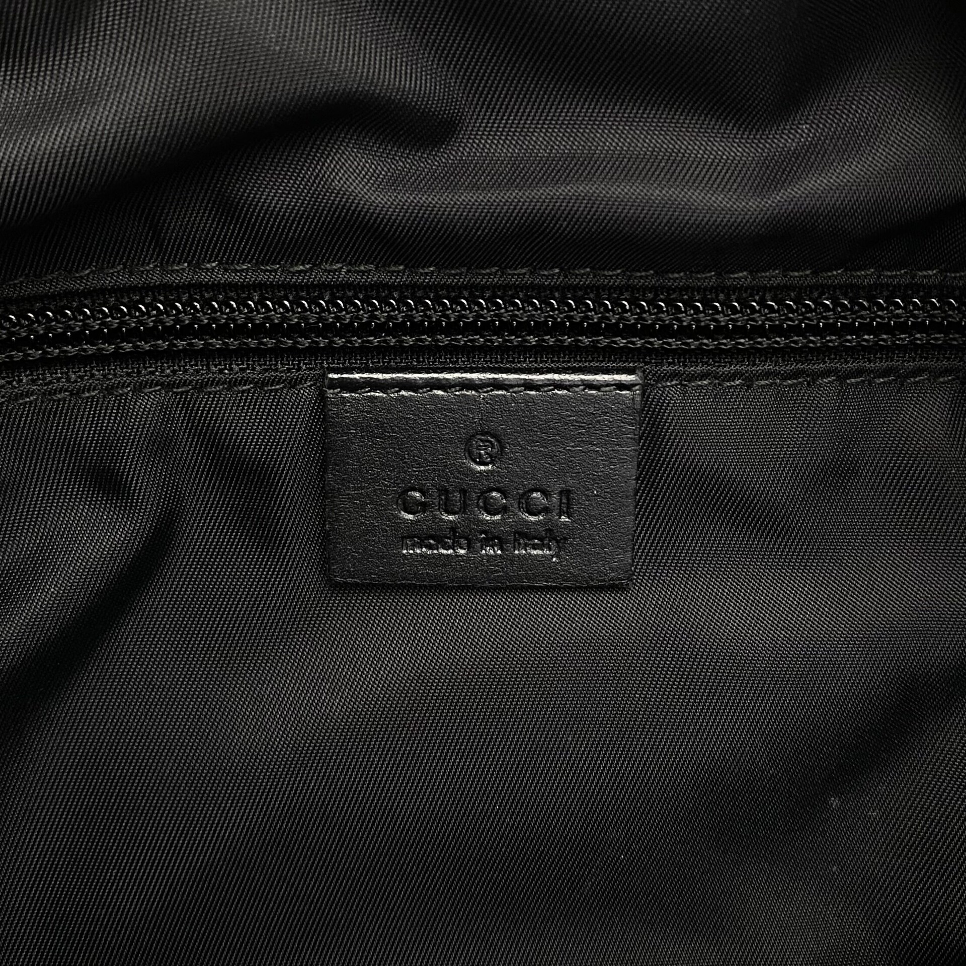 Bolsa Gucci Crossbody Preta e Faixa Web