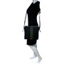 Bolsa Gucci Crossbody Preta e Faixa Web