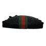 Bolsa Gucci Crossbody Preta e Faixa Web