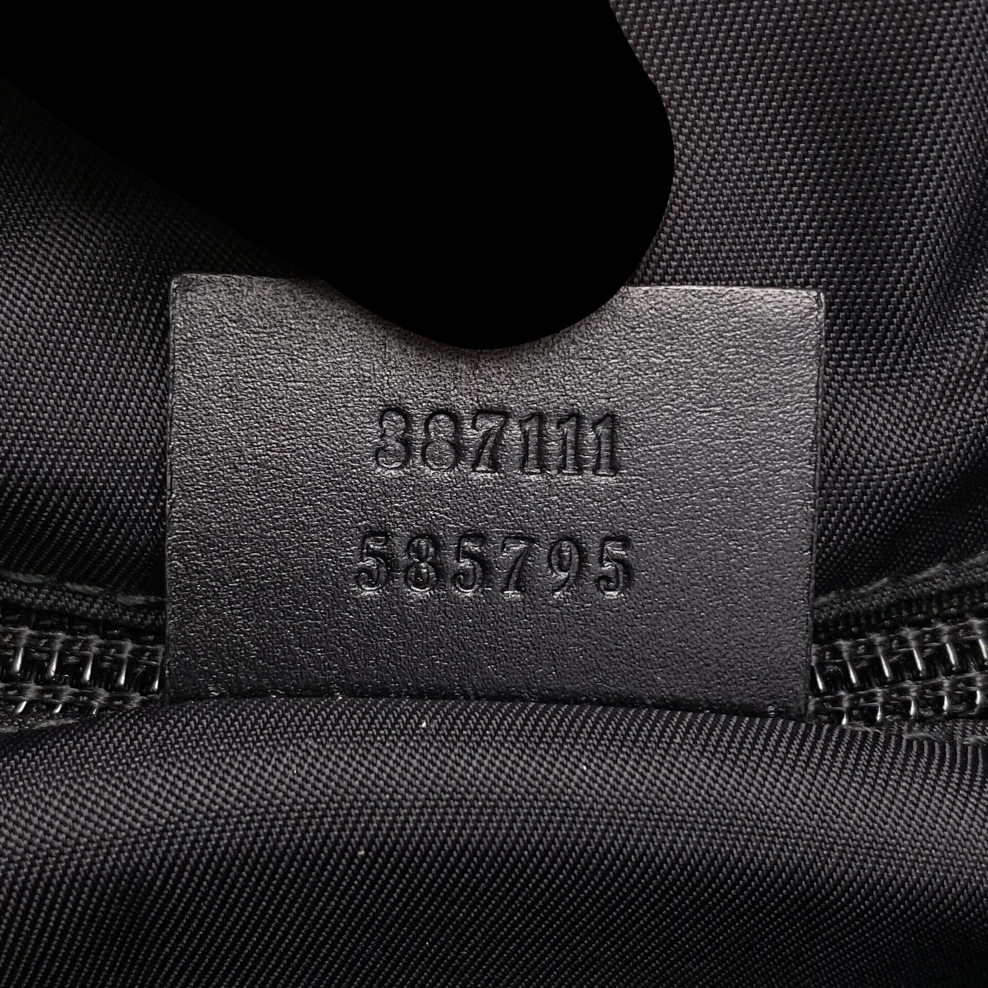 Bolsa Gucci Crossbody Preta e Faixa Web