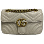 Bolsa Gucci GG Marmont Off White