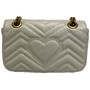 Bolsa Gucci GG Marmont Off White