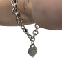 Pulseira Tiffany & Co. Love Lock Prata de Lei
