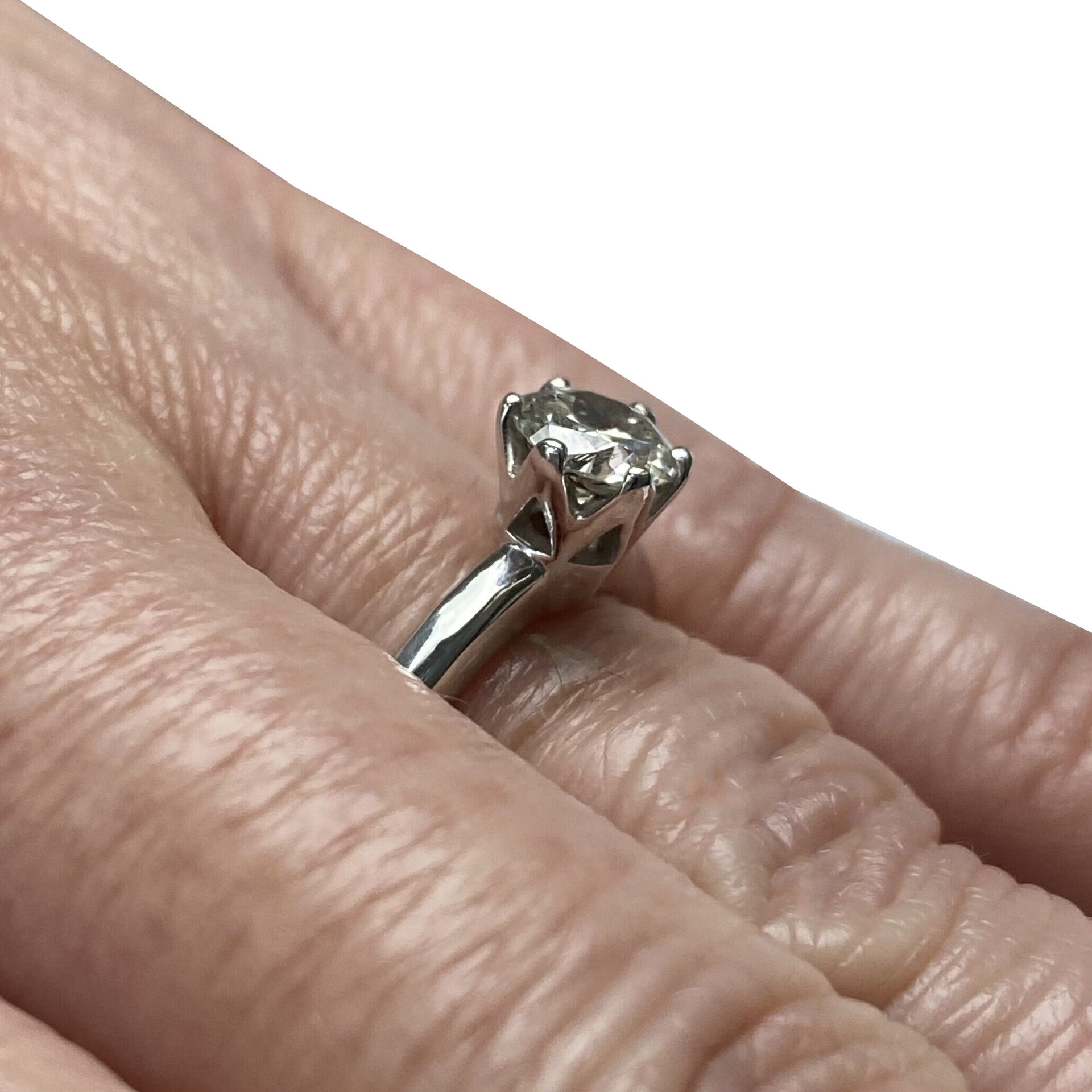 Anel Solitário - 0.77 ct