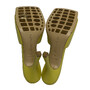 Sandália Bottega Veneta Stretch Mule Couro Amarelo