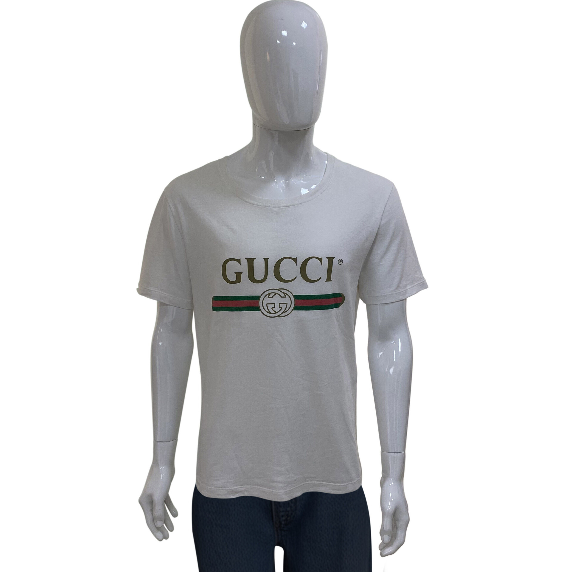 Camiseta Gucci Masculina Logo