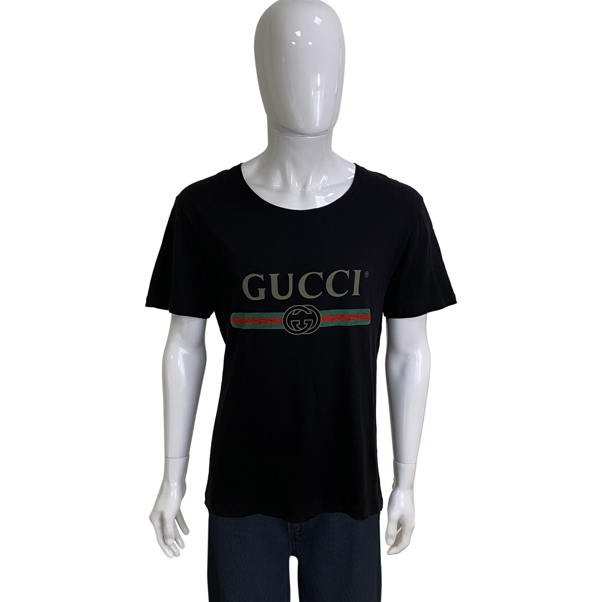 Camiseta Gucci Masculina Logo