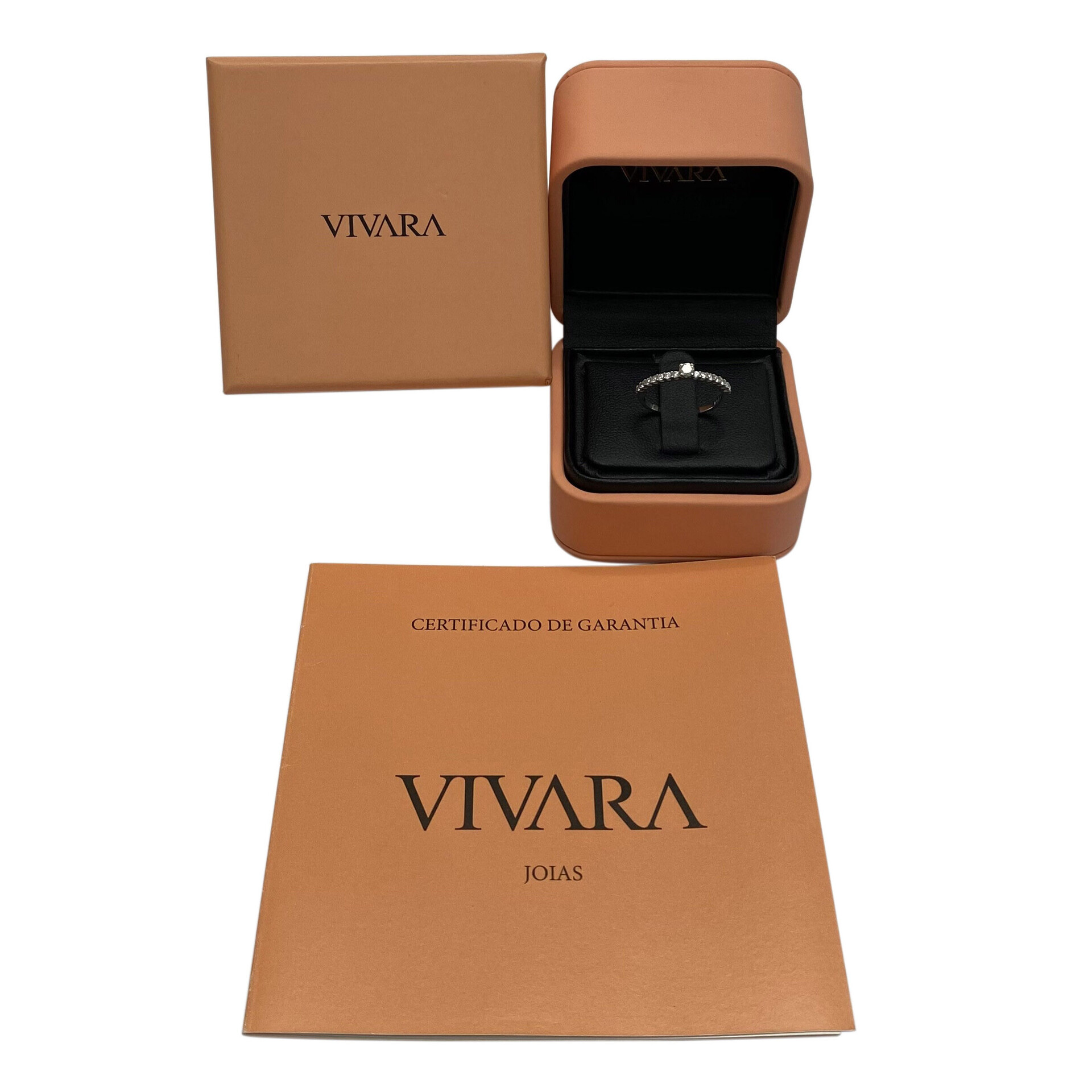 Anel Solitário Vivara - 0.32 ct