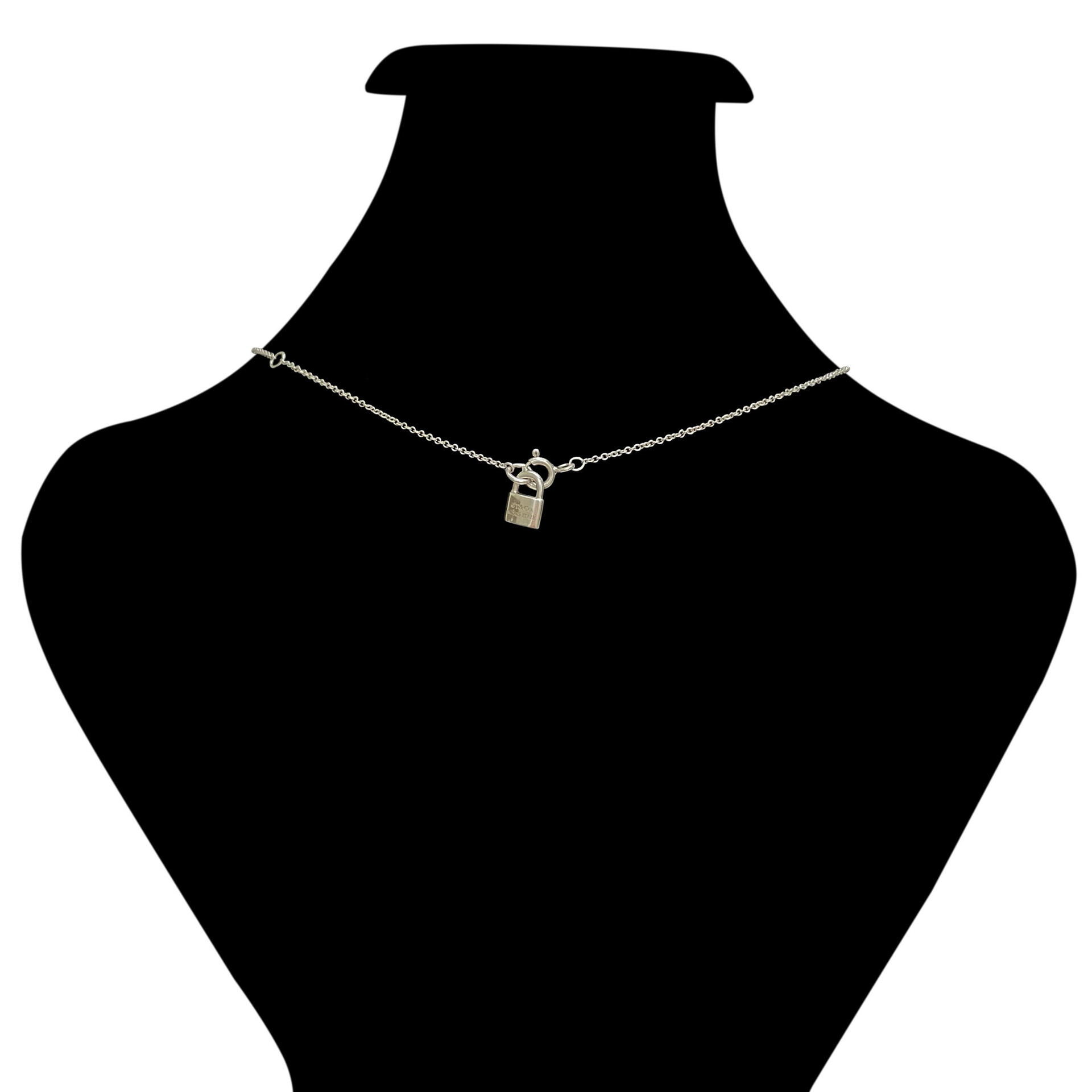 Colar Tiffany & Co. Prata Love Coração Prata